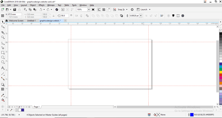 How to Design a Visiting Card in CorelDRAW – Step-by-Step Guide