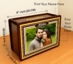 Personalised photo money bank gift