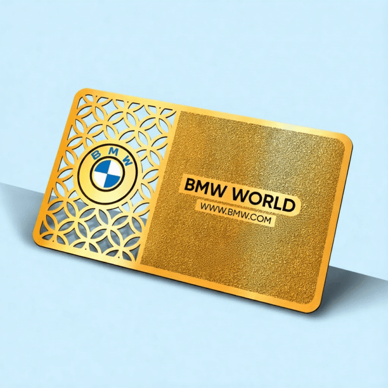 GOLD METAL PREMIUM VISITING CARD